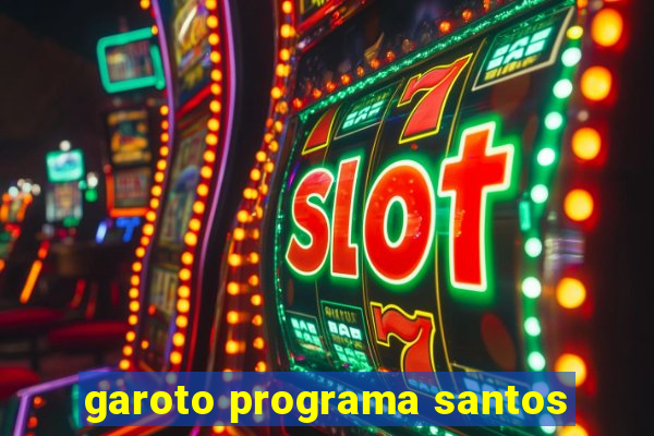 garoto programa santos